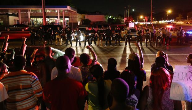 Ferguson Wednesday early morning